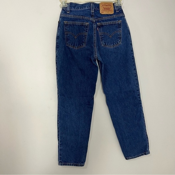 Vintage Levi's Jeans 550 Straight Leg High Waist Mom Made in 2001 Y2K Rare Gem - Picture 11 of 12